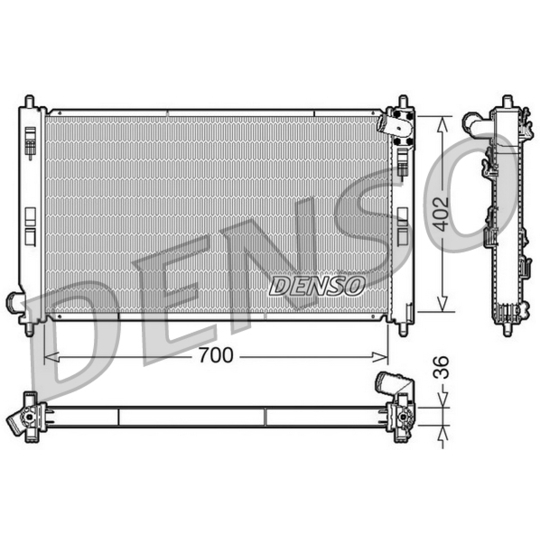 DRM45029 - Kylare, motorkylning 