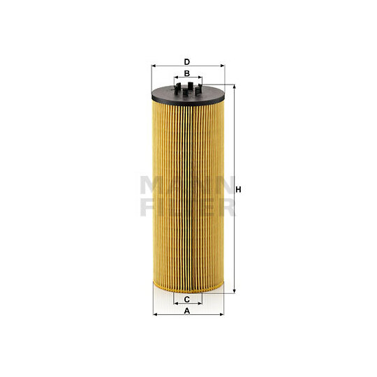 HU 12 140 x - Oil filter 