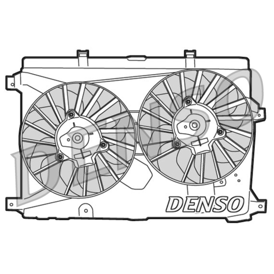 DER01015 - Tuuletin, moottorin jäähdytys 