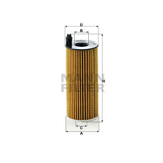HU 6004 x - Oil filter 