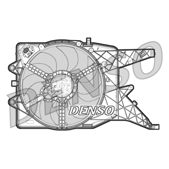DER20010 - Ventilaator, mootorijahutus 