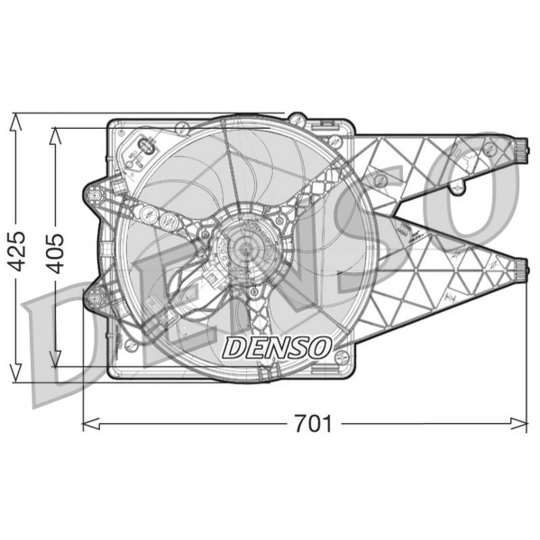 DER09101 - Ventilaator, mootorijahutus 