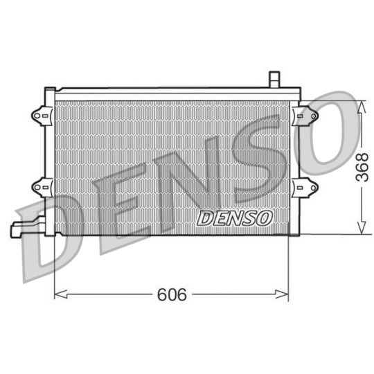 DCN32003 - Condenser, air conditioning 