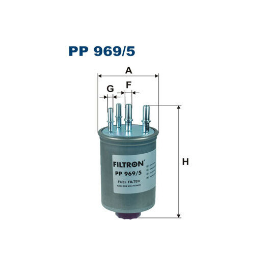 PP 969/5 - Kütusefilter 