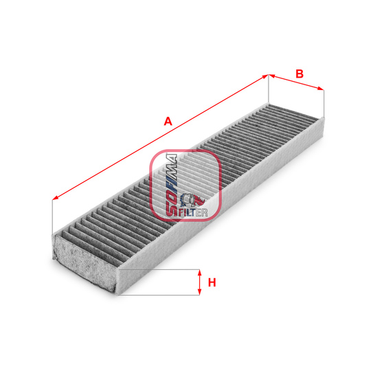 S 4119 CA - Filter, interior air 