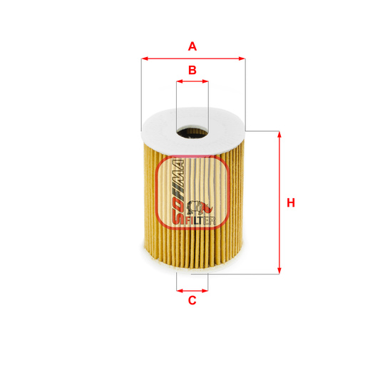S 5091 PE - Oil filter 