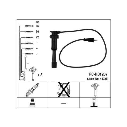 44335 - Ignition Cable Kit 