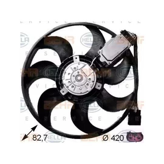 8EW 351 043-231 - Fan, radiator 