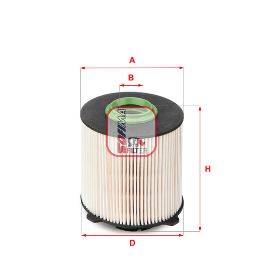 S 6058 NE - Fuel filter 