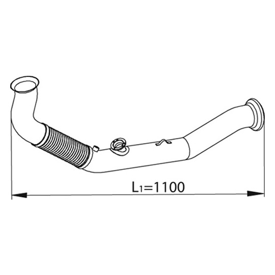 66139 - Exhaust pipe 