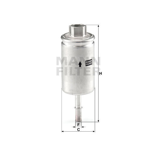WK 57 - Fuel filter 