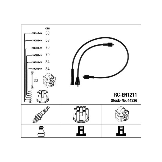 44326 - Ignition Cable Kit 