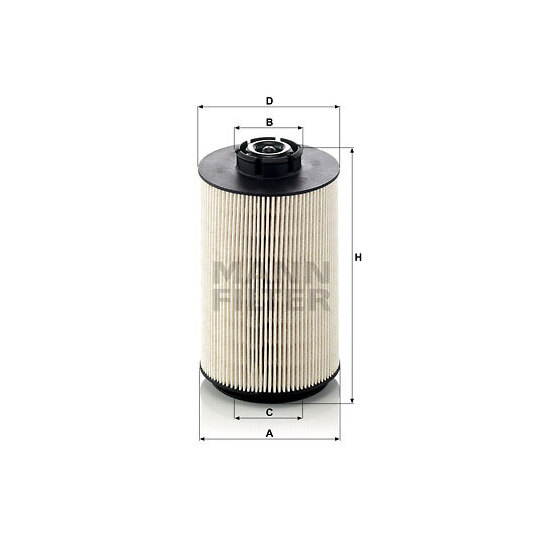 PU 1058 x - Fuel filter 
