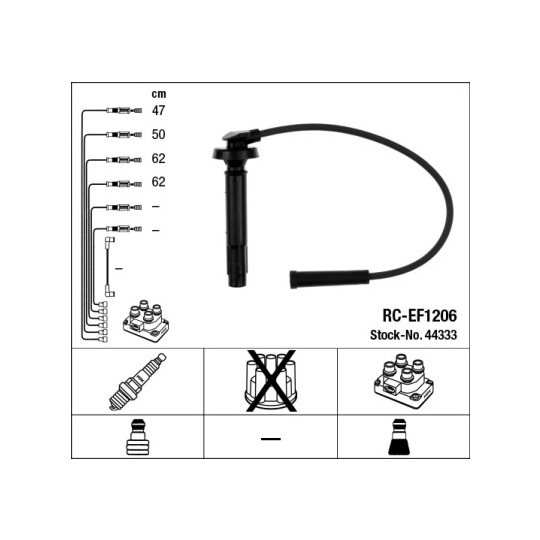 44333 - Ignition Cable Kit 