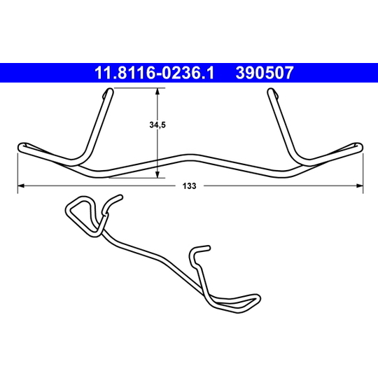 11.8116-0236.1 - Jousi, jarrusatula 