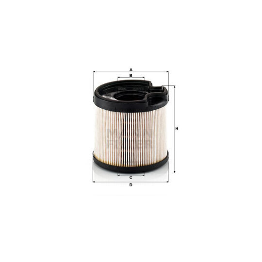 PU 922 x - Fuel filter 