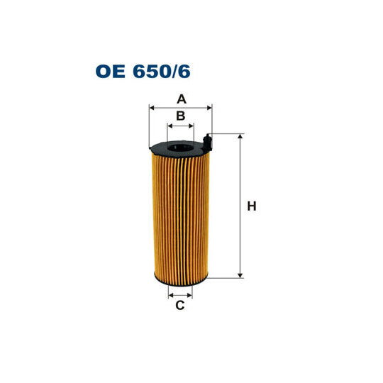 OE 650/6 - Oil filter 