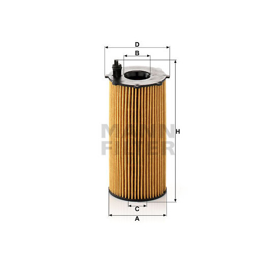 HU 820/2 x - Oil filter 