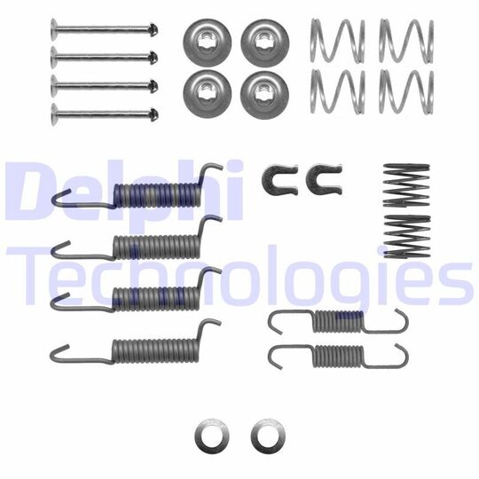 LY1406 - Accessory Kit, parking brake shoes 