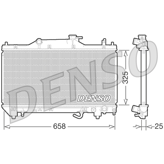 DRM50067 - Kylare, motorkylning 