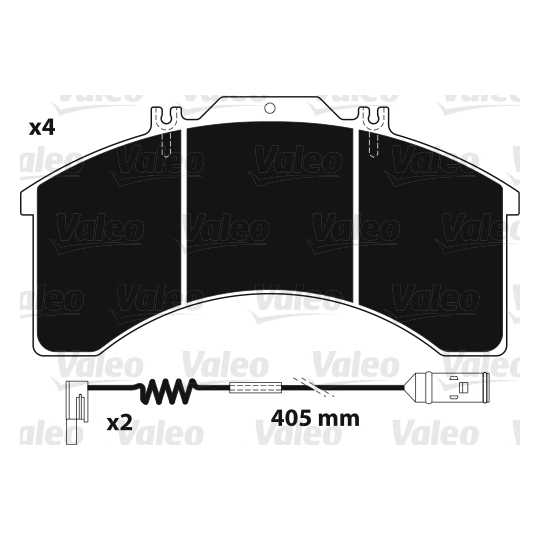 882231 - Brake Pad Set, disc brake 