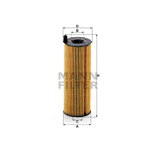 HU 8003 x - Oil filter 