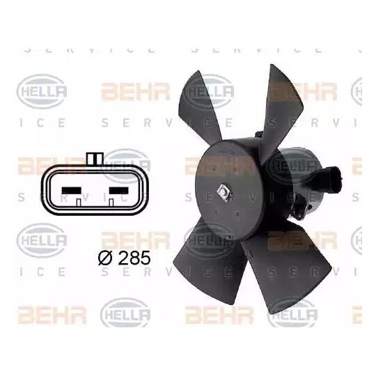 8EW 009 158-701 - Fan, radiator 