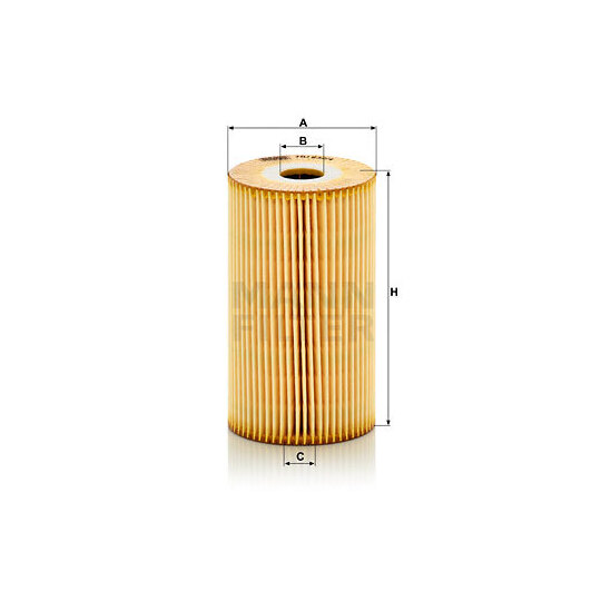 HU 932/4 n - Oil filter 