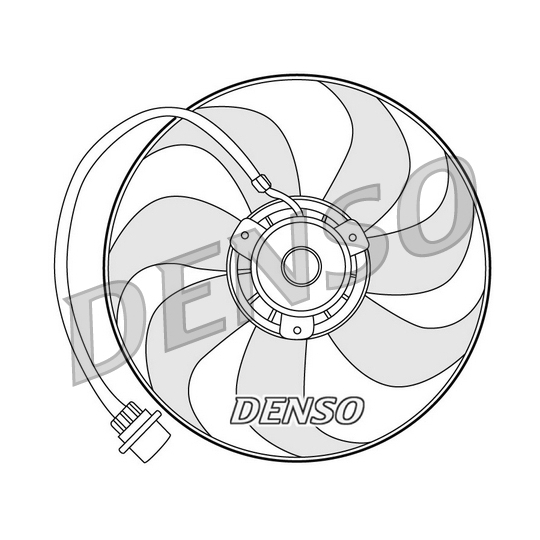 DER32001 - Fan, radiator 