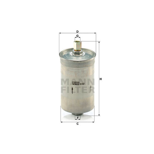 WK 853/1 - Fuel filter 