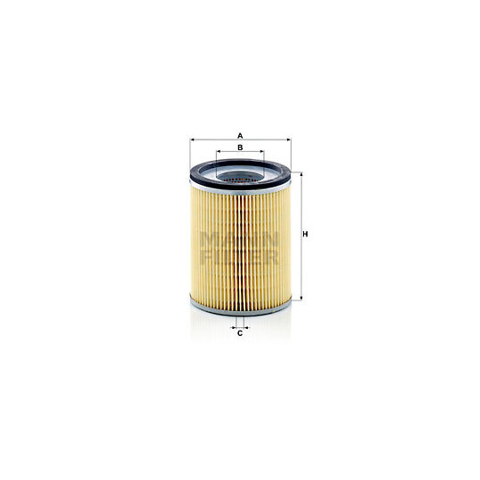 H 1366 x - Oil filter 