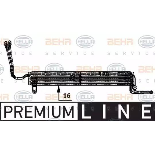 8MO 376 726-361 - Oil Cooler, steering system 