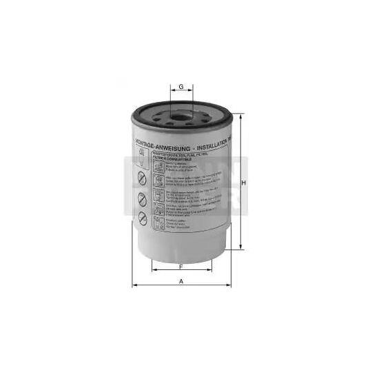 PL 420/1 x - Fuel filter 