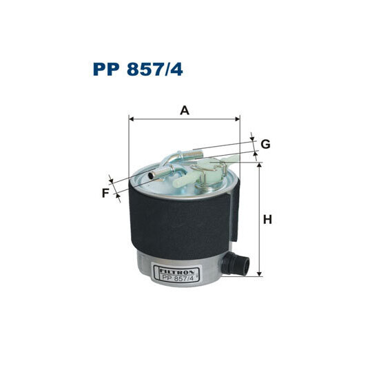 PP 857/4 - Fuel filter 