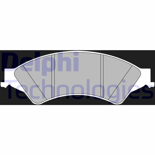 LP2484 - Brake Pad Set, disc brake 