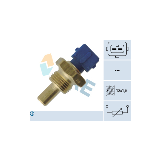 33687 - Sensor, kylmedietemperatur 