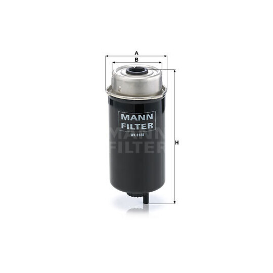 WK 8188 - Fuel filter 