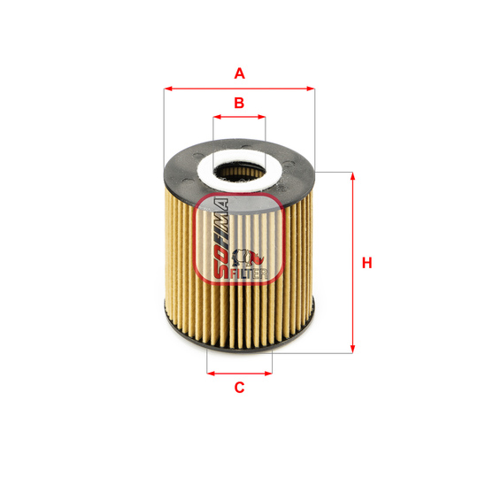S 5052 PE - Oil filter 