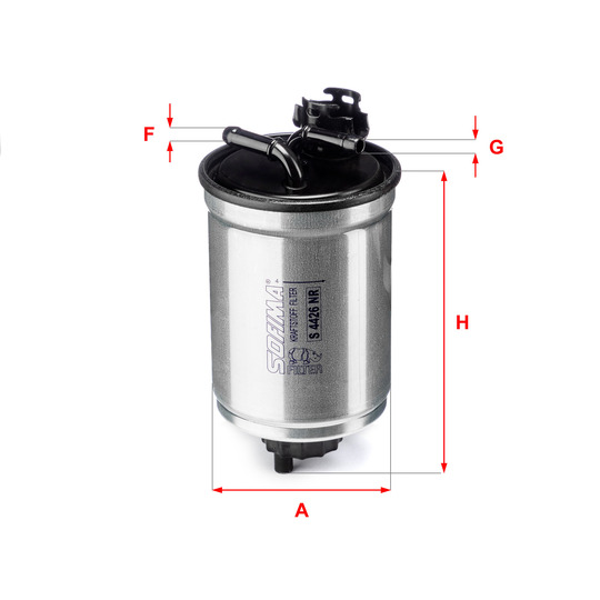S 4426 NR - Fuel filter 