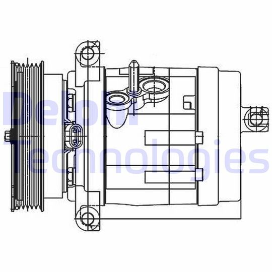 TSP0155984 - Kompressori, ilmastointilaite 