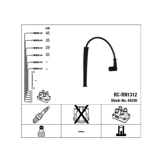 44330 - Ignition Cable Kit 
