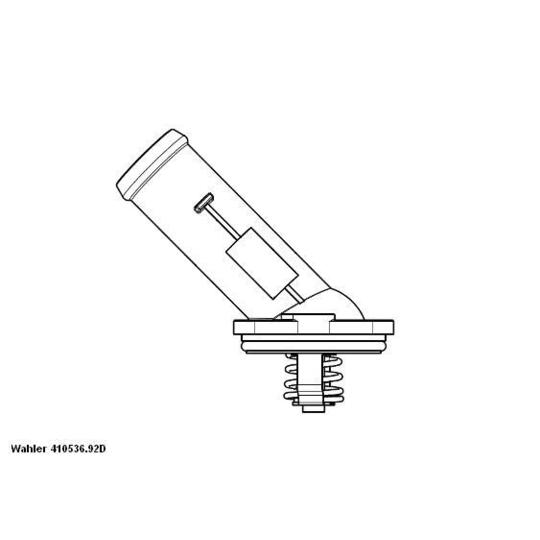 410536.92D - Thermostat, coolant 