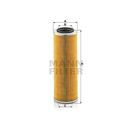 H 1075/1 x - Filter, drifthydraulik 