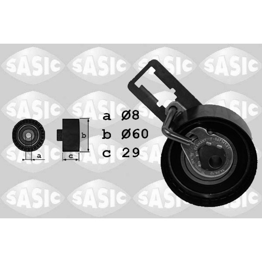 1700027 - Tensioner Pulley, timing belt 