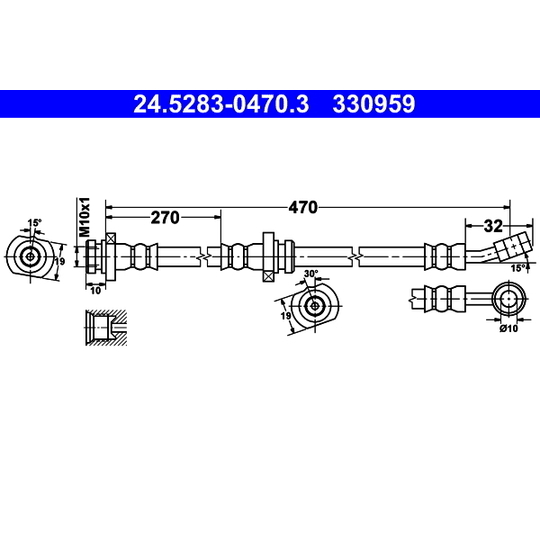 24.5283-0470.3 - Pidurivoolik 