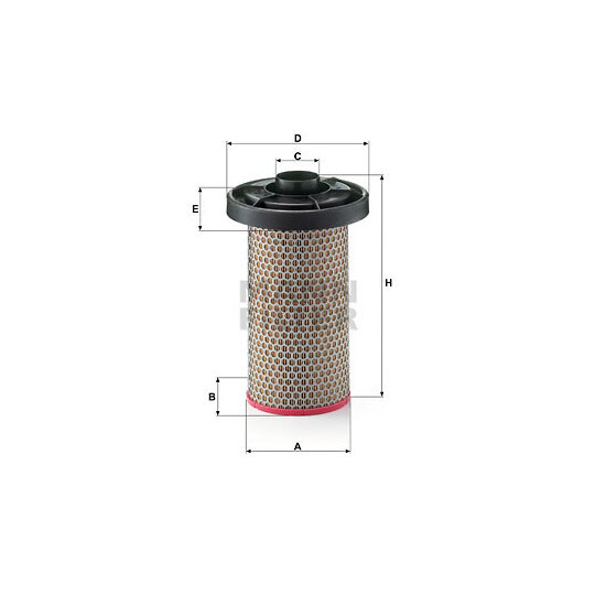 C 14 150 - Air filter 