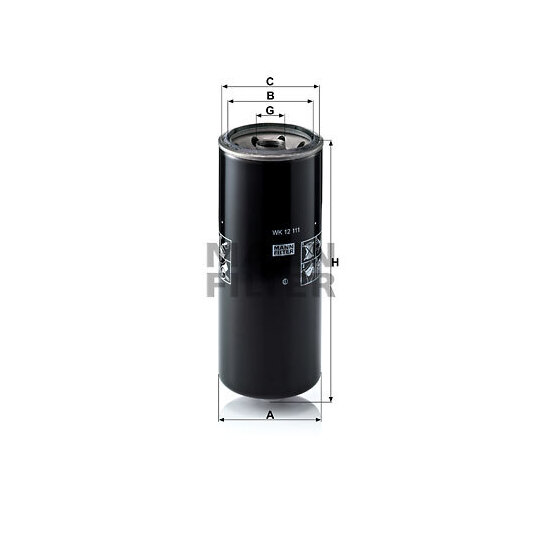 WK 12 111 - Fuel filter 