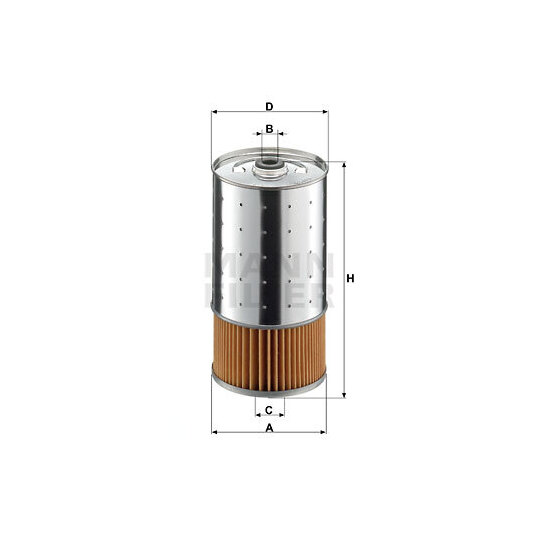 PF 1050/1 n - Oil filter 