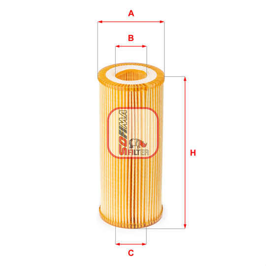 S 5080 PE - Oil filter 