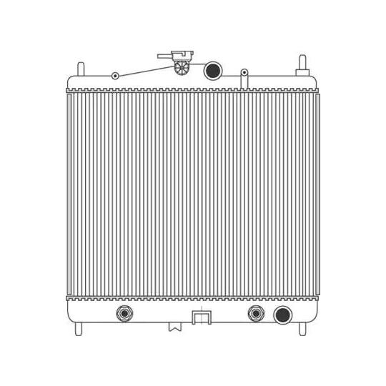 350213111900 - Radiator, engine cooling 